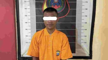 Beraksi di Dini Hari, Pencuri TV Puskesmas Kedai Sianam Dibekuk Polsek Lima Puluh Kurang dari 24 Jam