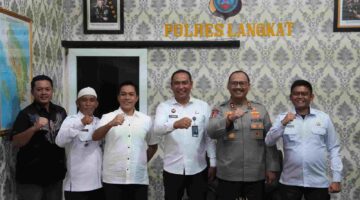 Karutan Pangkalan Brandan Gencar Jalin Sinergi, Kunjungi Polres Langkat Perkuat Koordinasi Keamanan